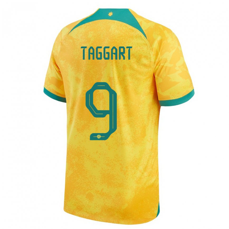 Kinder Australische Adam Taggart #9 Gold Heimtrikot Trikot 22-24 Luxemburg