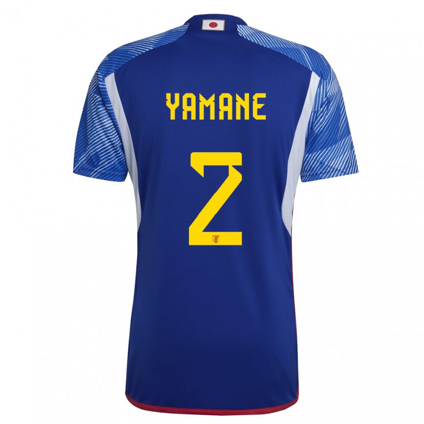 Kinder Japanische Miki Yamane #2 Königsblau Heimtrikot Trikot 22-24 Luxemburg