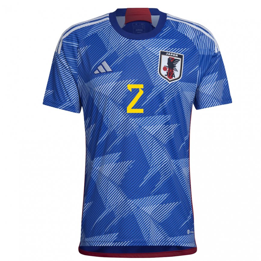 Kinder Japanische Risa Shimizu #2 Königsblau Heimtrikot Trikot 22-24 Luxemburg