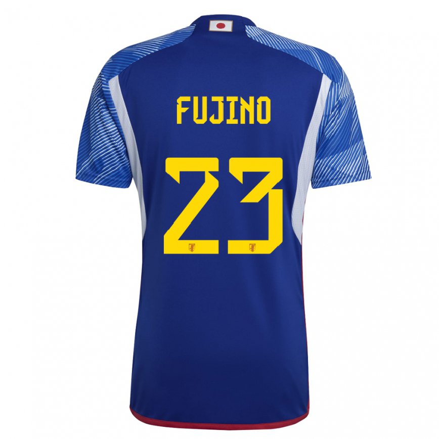 Kinder Japanische Aoba Fujino #23 Königsblau Heimtrikot Trikot 22-24 Luxemburg