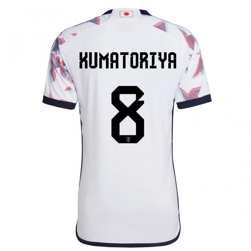 Kinder Japanische Issei Kumatoriya #8 Weiß Auswärtstrikot Trikot 22-24 Luxemburg