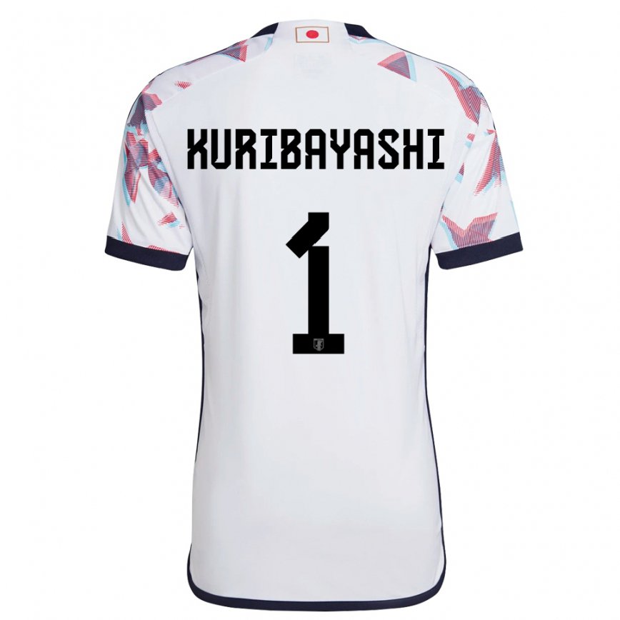 Kinder Japanische Hayato Kuribayashi #1 Weiß Auswärtstrikot Trikot 22-24 Luxemburg