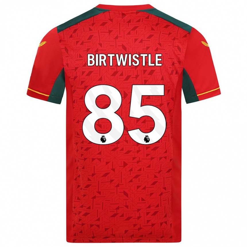 Kinder Fußball Harry Birtwistle #85 Rot Auswärtstrikot Trikot 2023/24 T-Shirt Luxemburg