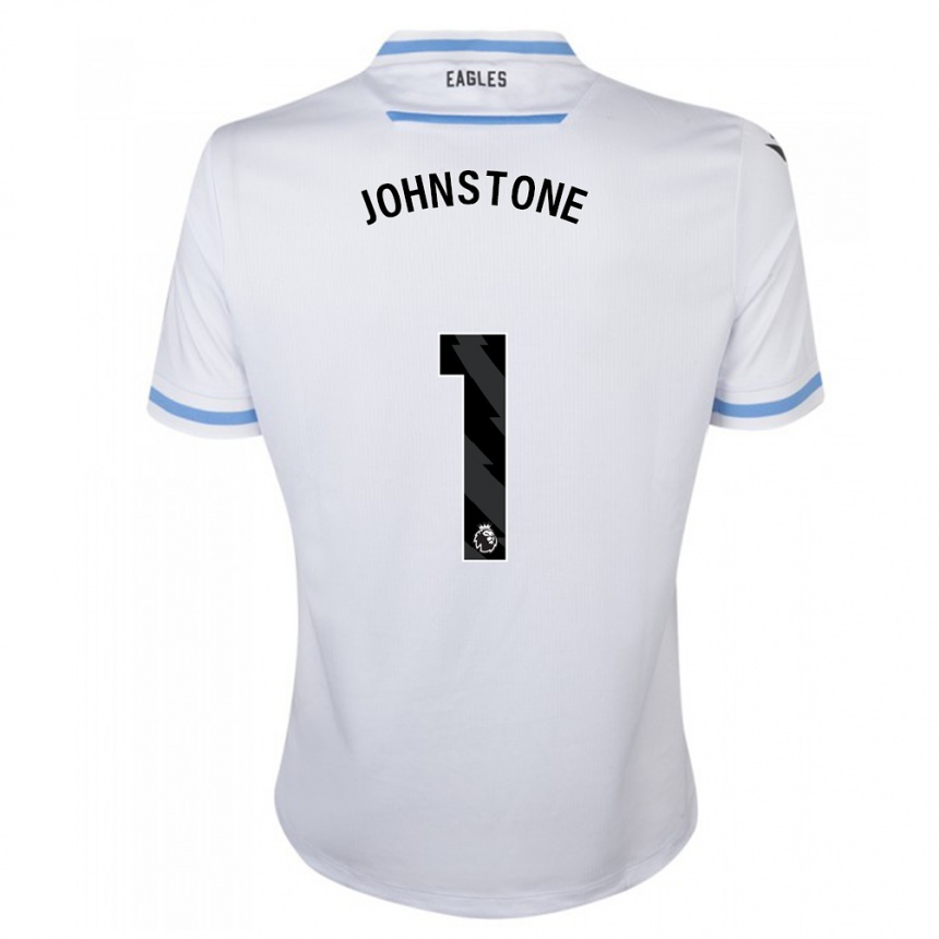 Kinder Fußball Sam Johnstone #1 Weiß Auswärtstrikot Trikot 2023/24 T-Shirt Luxemburg