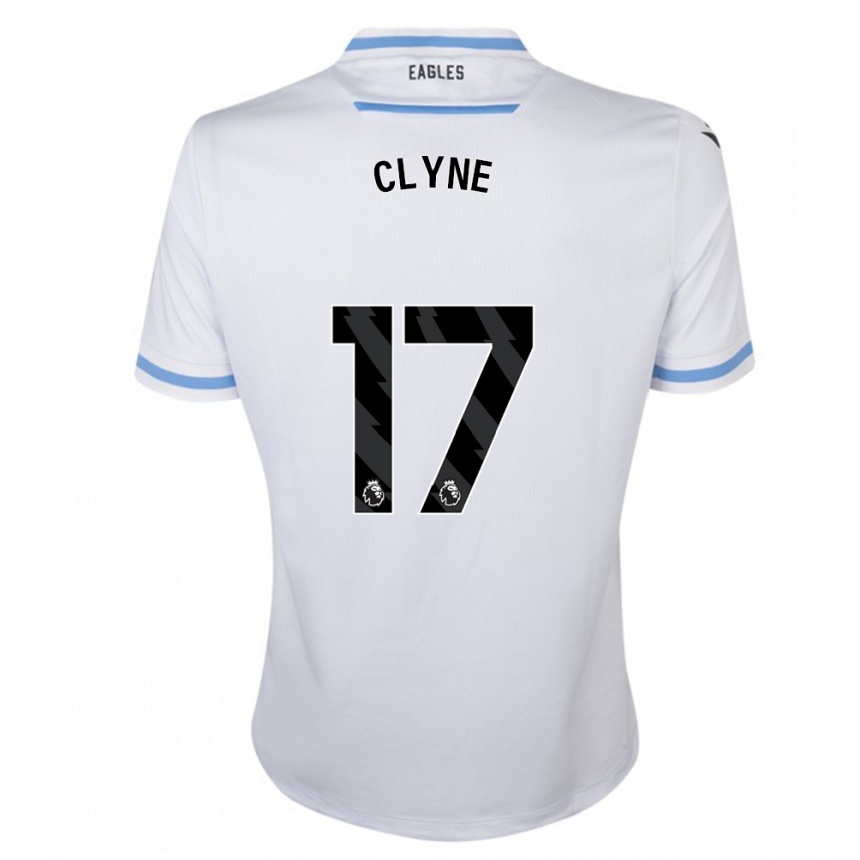 Kinder Fußball Nathaniel Clyne #17 Weiß Auswärtstrikot Trikot 2023/24 T-Shirt Luxemburg