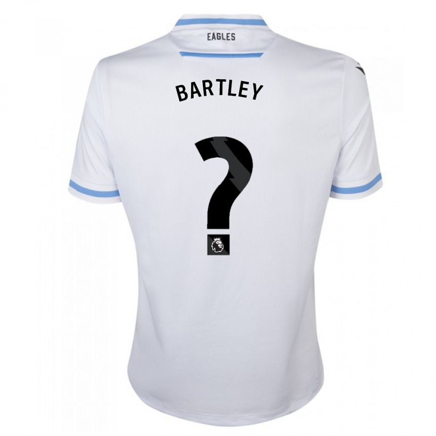 Kinder Fußball Ryan Bartley #0 Weiß Auswärtstrikot Trikot 2023/24 T-Shirt Luxemburg