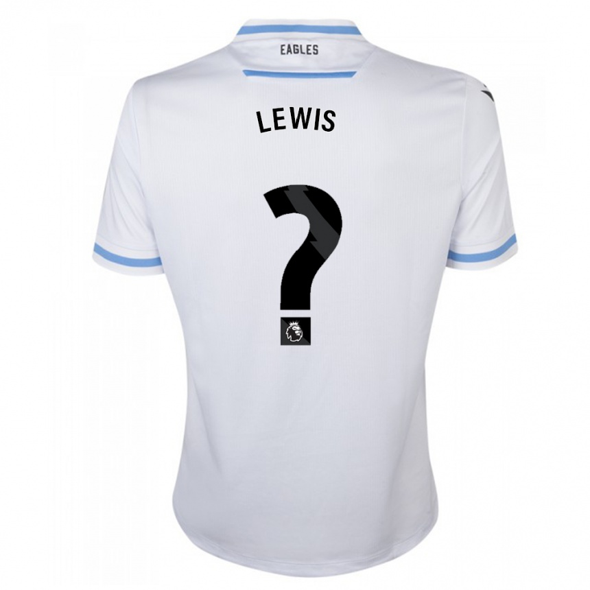 Kinder Fußball Cameron Lewis Brown #0 Weiß Auswärtstrikot Trikot 2023/24 T-Shirt Luxemburg