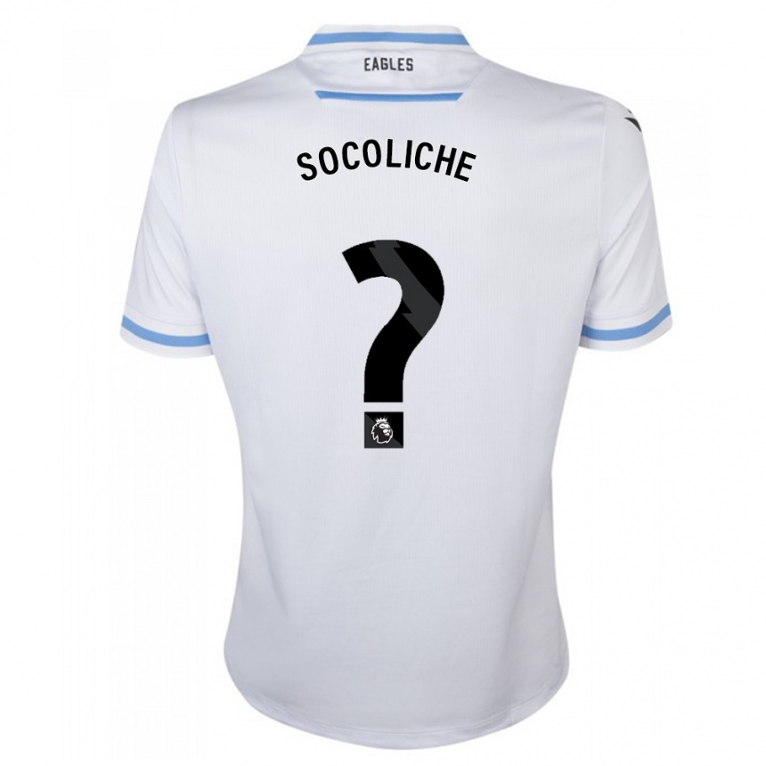 Kinder Fußball Basilio Rieno Socoliche #0 Weiß Auswärtstrikot Trikot 2023/24 T-Shirt Luxemburg