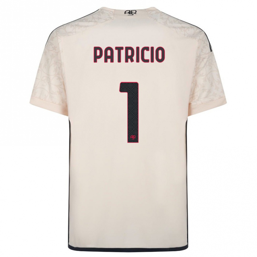 Damen Fußball Rui Patrício #1 Cremefarben Auswärtstrikot Trikot 2023/24 T-Shirt Luxemburg