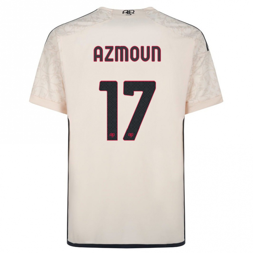 Damen Fußball Sardar Azmoun #17 Cremefarben Auswärtstrikot Trikot 2023/24 T-Shirt Luxemburg