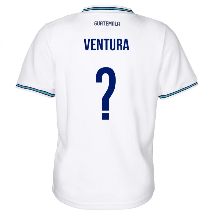 Damen Fußball Guatemala Lesly Ventura #0 Weiß Heimtrikot Trikot 24-26 T-Shirt Luxemburg