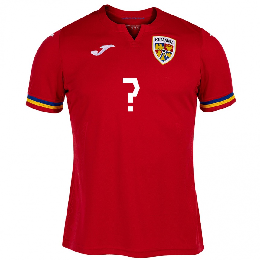 Damen Fußball Rumänische Andrei Dăncuș #0 Rot Auswärtstrikot Trikot 24-26 T-Shirt Luxemburg