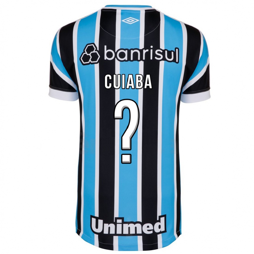 Kinder Fußball Pedro Cuiabá #0 Blau Heimtrikot Trikot 2023/24 T-Shirt Luxemburg