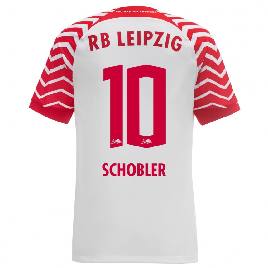 Kinder Fußball Laurin Schößler #10 Weiß Heimtrikot Trikot 2023/24 T-Shirt Luxemburg