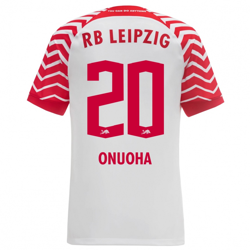 Kinder Fußball Chilohem Onuoha #20 Weiß Heimtrikot Trikot 2023/24 T-Shirt Luxemburg