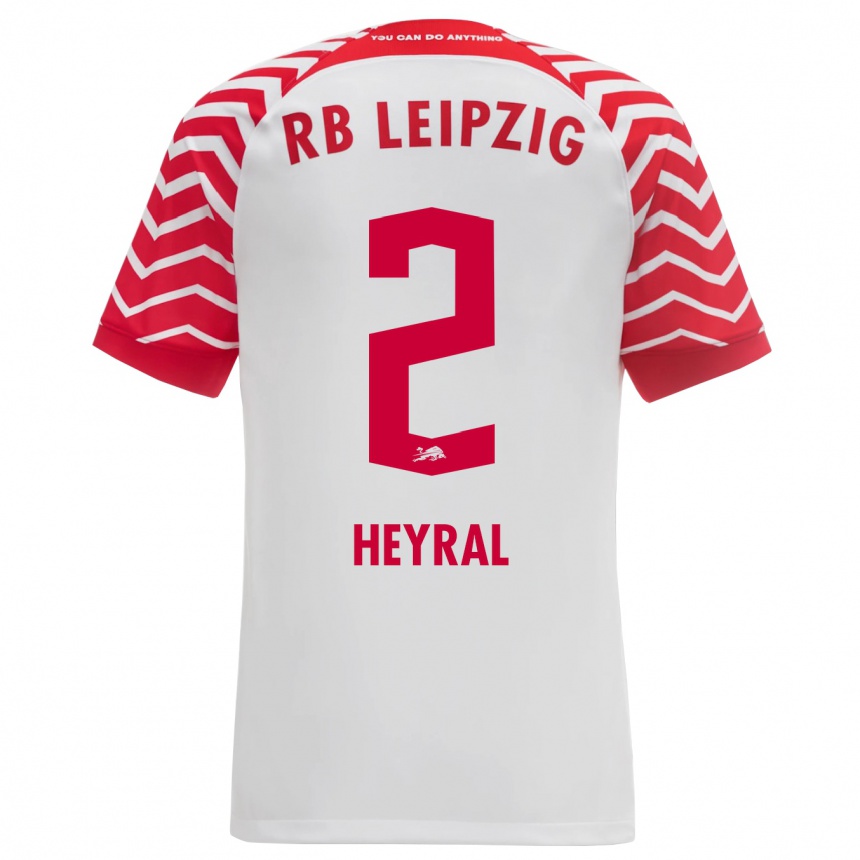 Kinder Fußball Neo Heyral #2 Weiß Heimtrikot Trikot 2023/24 T-Shirt Luxemburg