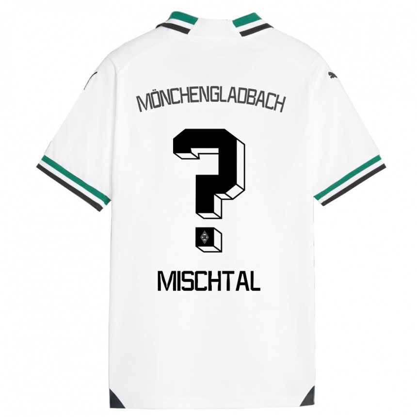 Kinder Fußball Kilian Mischtal #0 Weiß Grün Heimtrikot Trikot 2023/24 T-Shirt Luxemburg