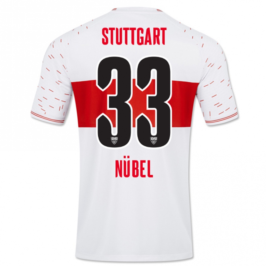 Kinder Fußball Alexander Nübel #33 Weiß Heimtrikot Trikot 2023/24 T-Shirt Luxemburg