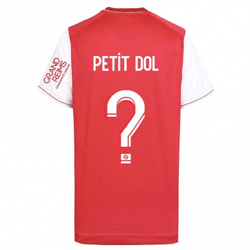 Kinder Fußball Alvin Petit Dol #0 Rot Heimtrikot Trikot 2023/24 T-Shirt Luxemburg