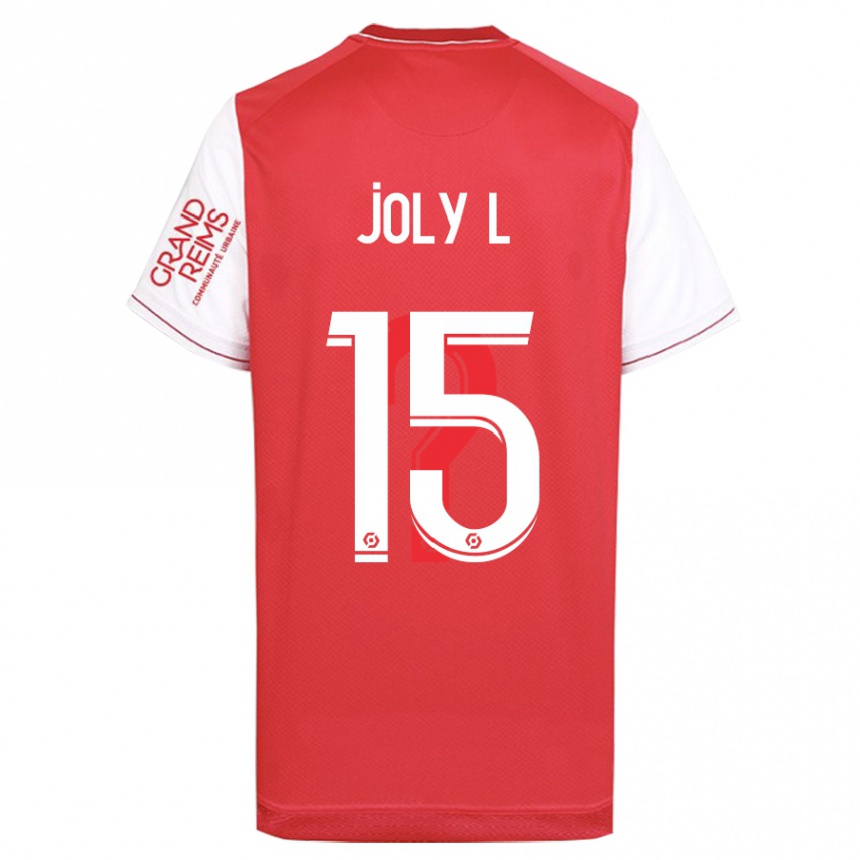 Kinder Fußball Lou Ann Joly #15 Rot Heimtrikot Trikot 2023/24 T-Shirt Luxemburg