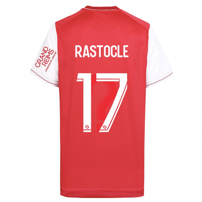 Kinder Fußball Jade Rastocle #17 Rot Heimtrikot Trikot 2023/24 T-Shirt Luxemburg