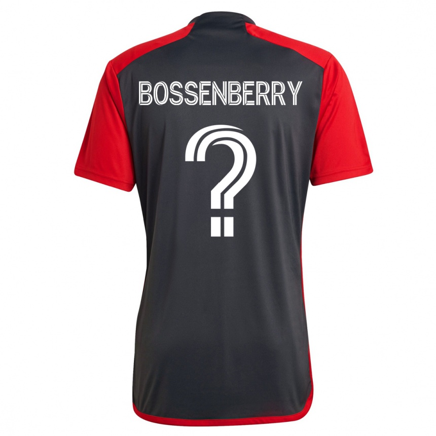 Kinder Fußball Antone Bossenberry #0 Grau Heimtrikot Trikot 2023/24 T-Shirt Luxemburg