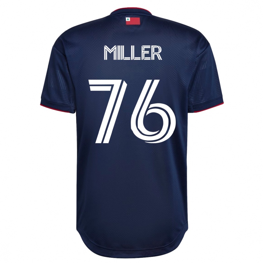 Kinder Fußball Peyton Miller #76 Marine Heimtrikot Trikot 2023/24 T-Shirt Luxemburg