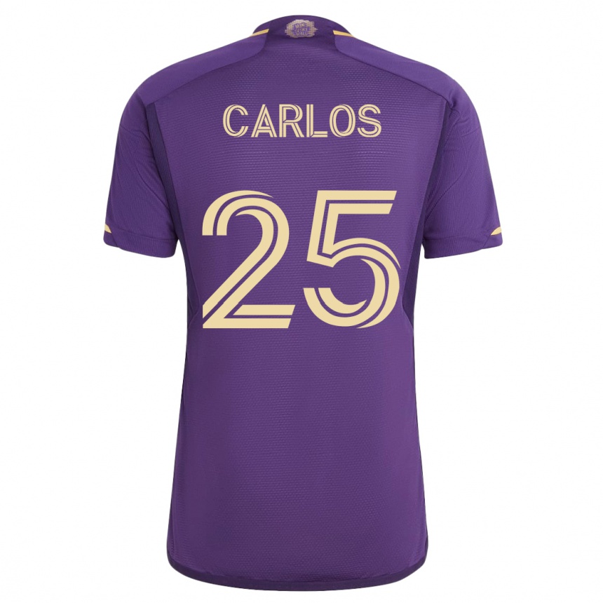 Kinder Fußball Antônio Carlos #25 Violett Heimtrikot Trikot 2023/24 T-Shirt Luxemburg