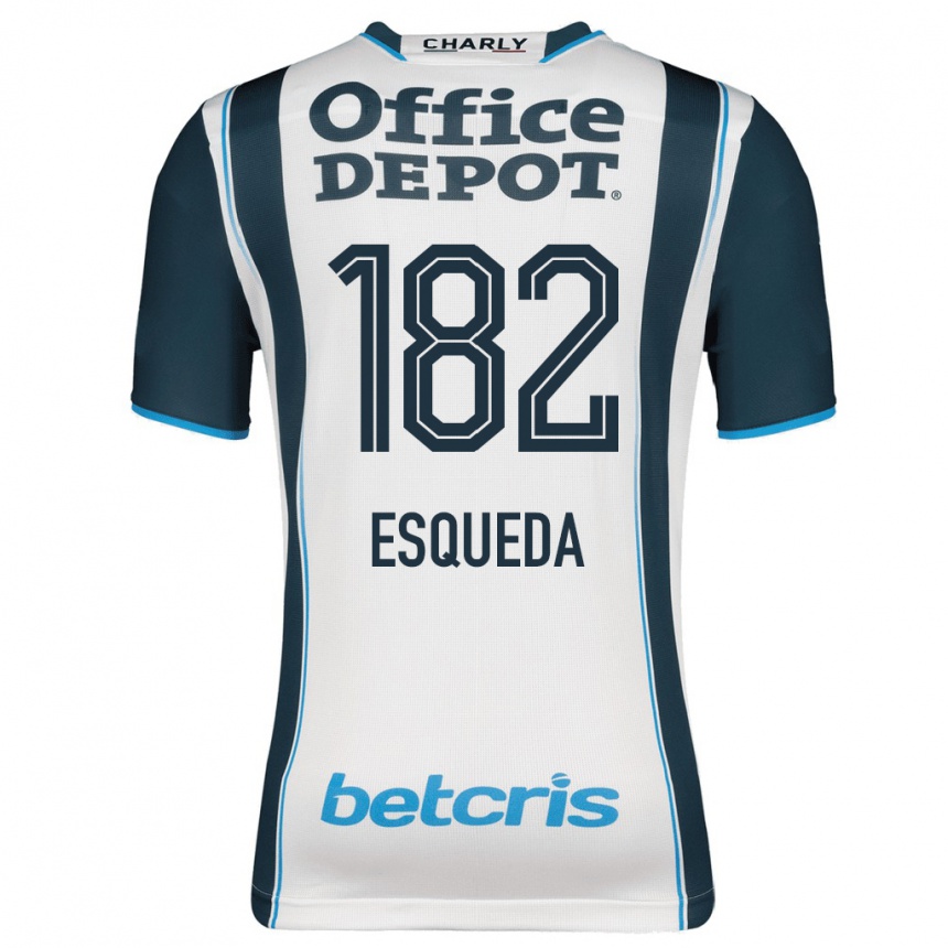 Kinder Fußball Diego Esqueda #182 Marine Heimtrikot Trikot 2023/24 T-Shirt Luxemburg