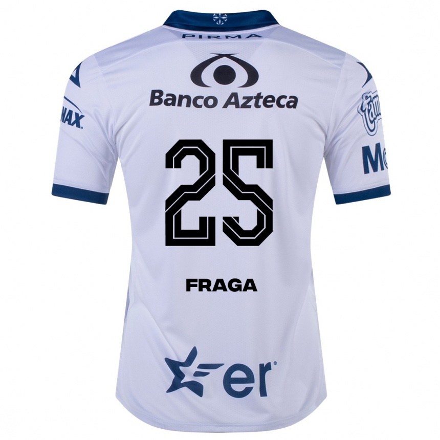 Kinder Fußball Miguel Fraga #25 Weiß Heimtrikot Trikot 2023/24 T-Shirt Luxemburg