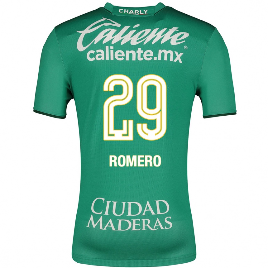 Kinder Fußball Lucas Romero #29 Grün Heimtrikot Trikot 2023/24 T-Shirt Luxemburg