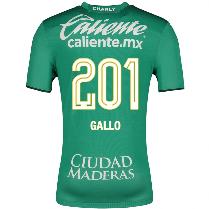 Kinder Fußball Andrés Gallo #201 Grün Heimtrikot Trikot 2023/24 T-Shirt Luxemburg