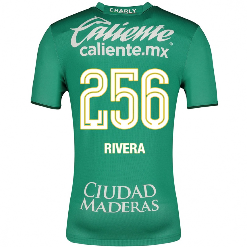 Kinder Fußball Fernando Rivera #256 Grün Heimtrikot Trikot 2023/24 T-Shirt Luxemburg