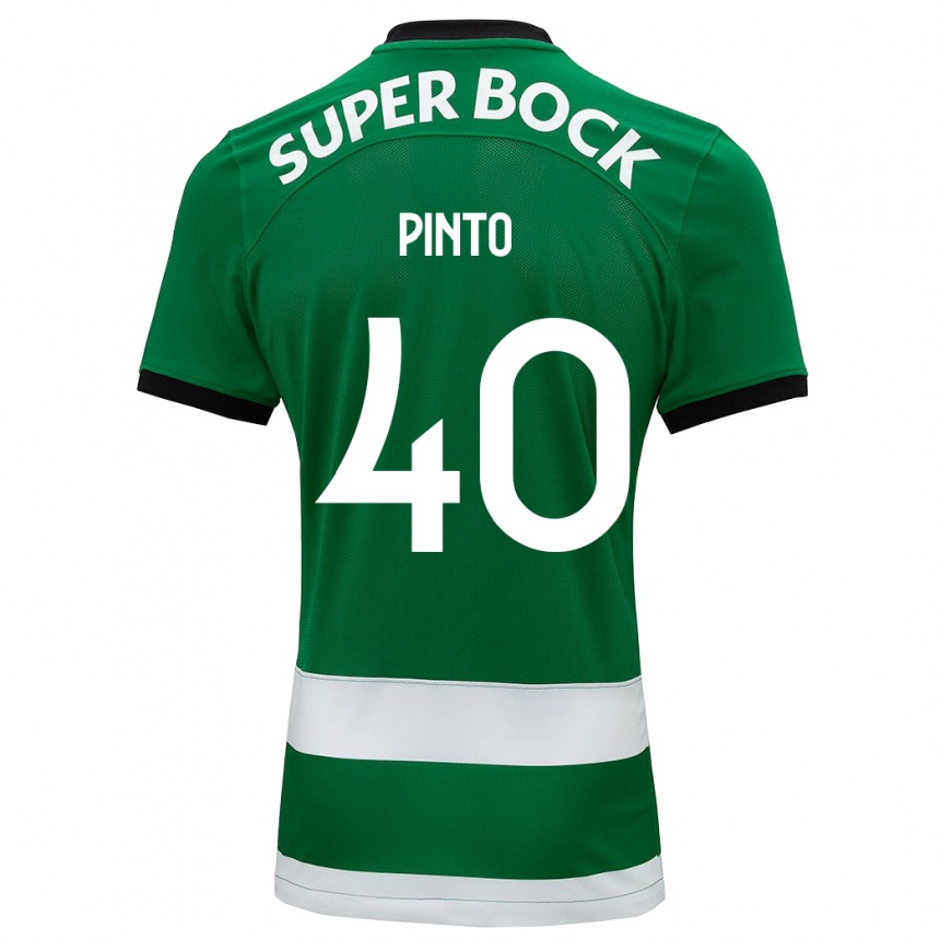 Kinder Fußball Rita Pinto De Almeida #40 Grün Heimtrikot Trikot 2023/24 T-Shirt Luxemburg