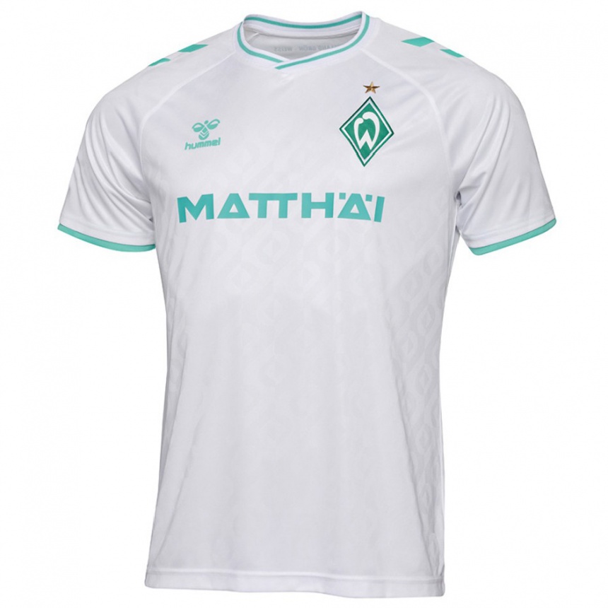 Kinder Fußball Maja Sternad #11 Weiß Auswärtstrikot Trikot 2023/24 T-Shirt Luxemburg