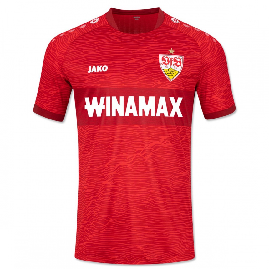 Kinder Fußball Alexander Nübel #33 Rot Auswärtstrikot Trikot 2023/24 T-Shirt Luxemburg