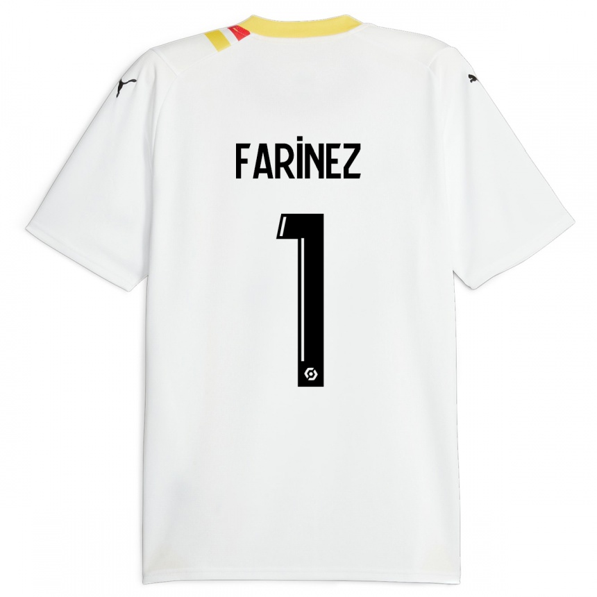 Kinder Fußball Wuilker Fariñez #1 Schwarz Auswärtstrikot Trikot 2023/24 T-Shirt Luxemburg