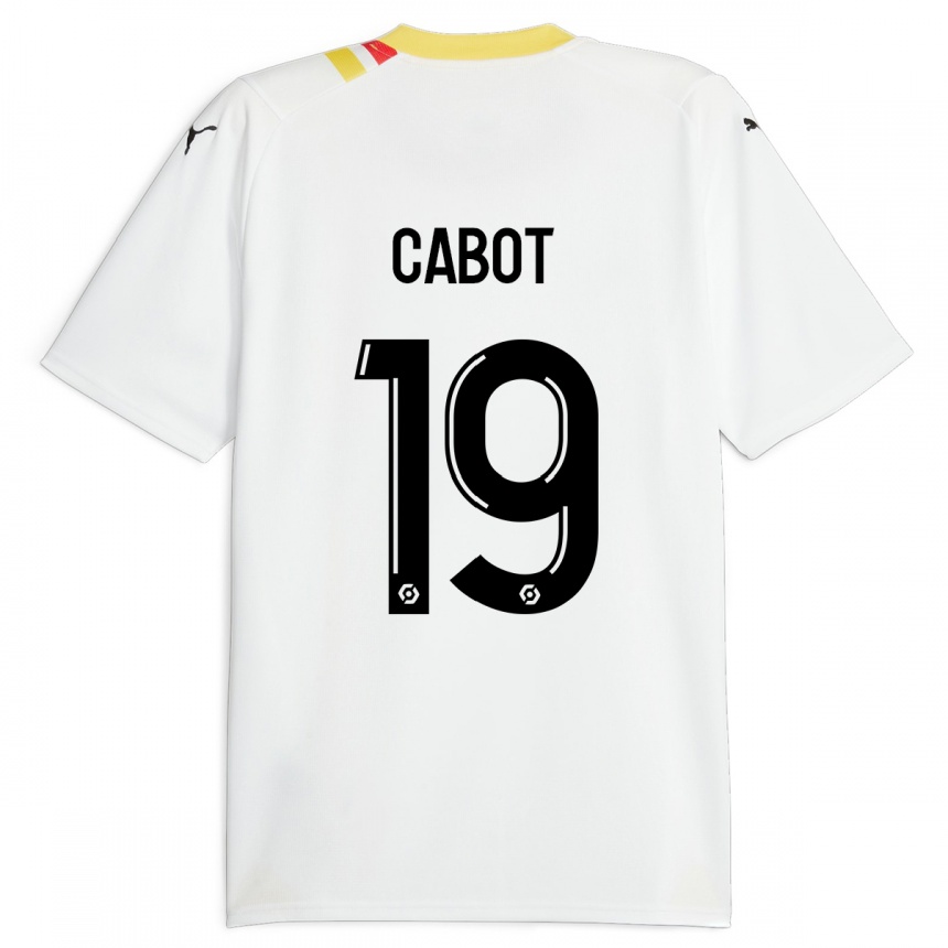 Kinder Fußball Jimmy Cabot #19 Schwarz Auswärtstrikot Trikot 2023/24 T-Shirt Luxemburg