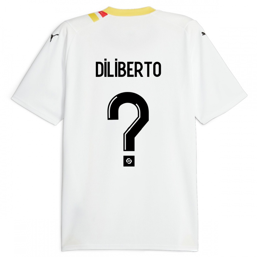 Kinder Fußball Noah Diliberto #0 Schwarz Auswärtstrikot Trikot 2023/24 T-Shirt Luxemburg