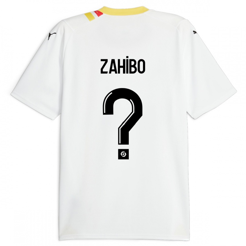 Kinder Fußball Wesley Zahibo #0 Schwarz Auswärtstrikot Trikot 2023/24 T-Shirt Luxemburg