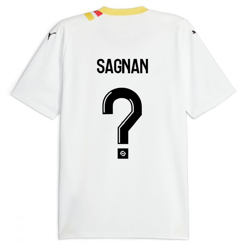 Kinder Fußball Souleymane Sagnan #0 Schwarz Auswärtstrikot Trikot 2023/24 T-Shirt Luxemburg