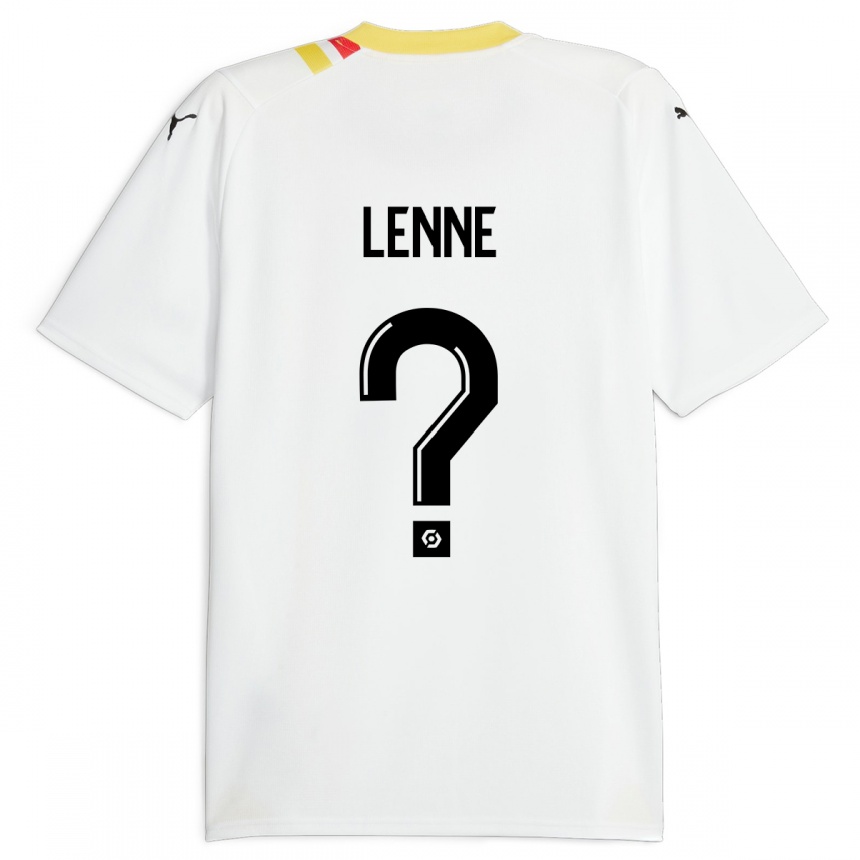 Kinder Fußball Oscar Lenne #0 Schwarz Auswärtstrikot Trikot 2023/24 T-Shirt Luxemburg