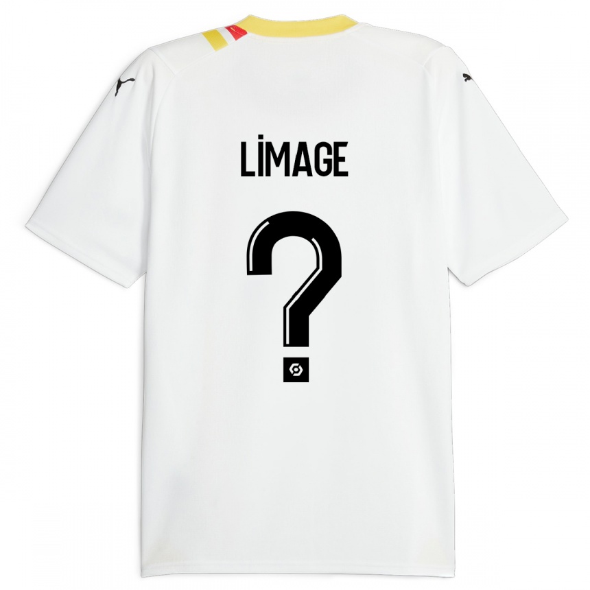 Kinder Fußball Jennyfer Limage #0 Schwarz Auswärtstrikot Trikot 2023/24 T-Shirt Luxemburg