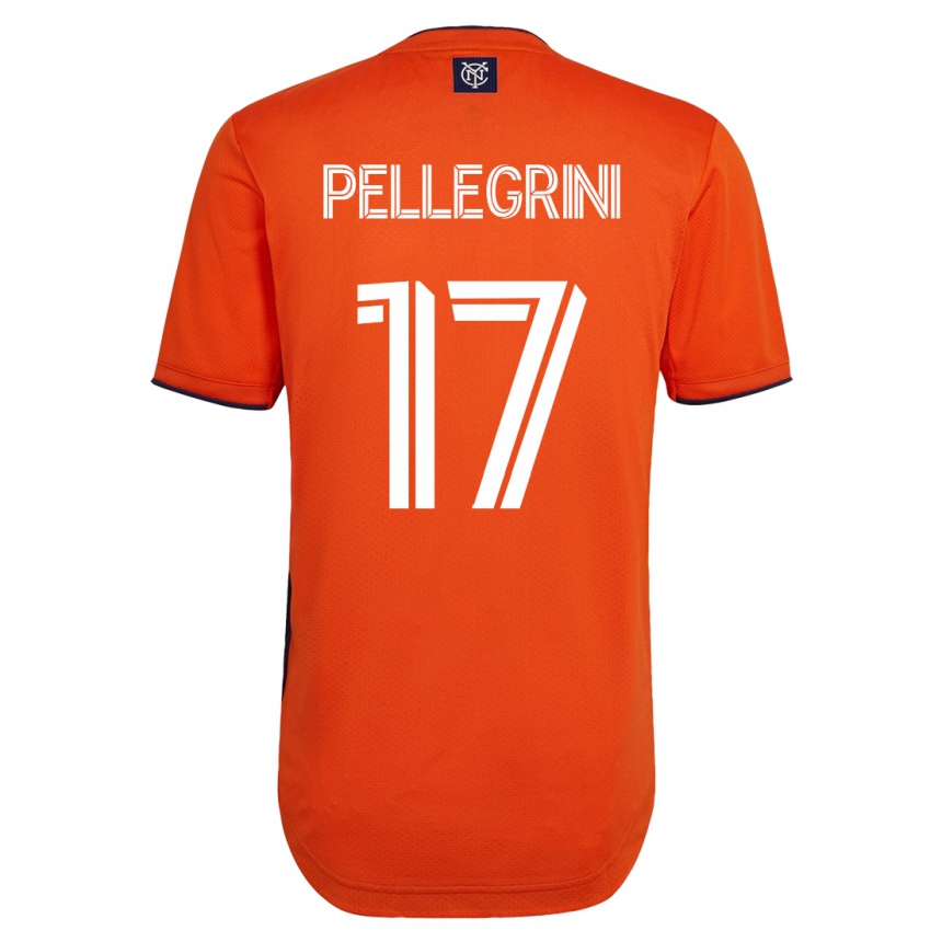 Kinder Fußball Matías Pellegrini #17 Schwarz Auswärtstrikot Trikot 2023/24 T-Shirt Luxemburg