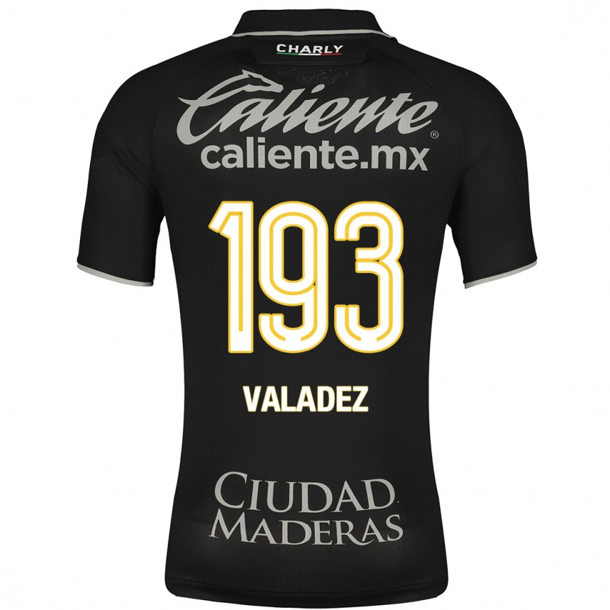 Kinder Fußball Luis Valadez #193 Schwarz Auswärtstrikot Trikot 2023/24 T-Shirt Luxemburg
