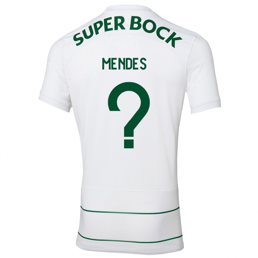 Kinder Fußball Ivanildo Mendes #0 Weiß Auswärtstrikot Trikot 2023/24 T-Shirt Luxemburg