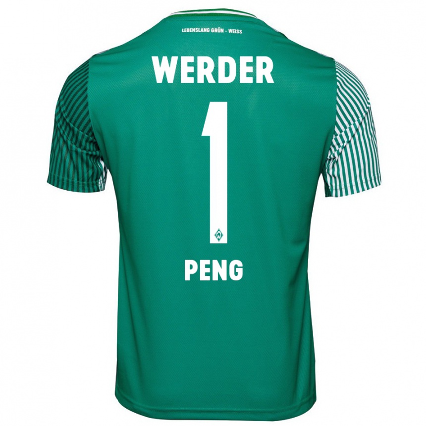 Herren Fußball Livia Peng #1 Grün Heimtrikot Trikot 2023/24 T-Shirt Luxemburg