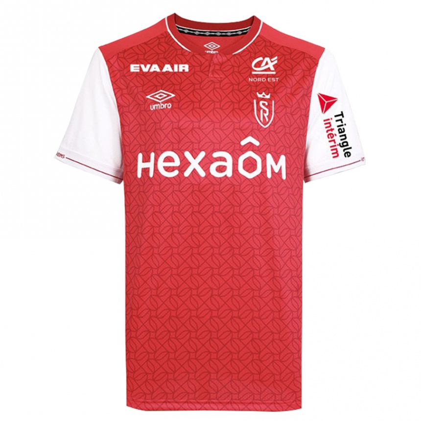 Herren Fußball Amir Richardson #8 Rot Heimtrikot Trikot 2023/24 T-Shirt Luxemburg