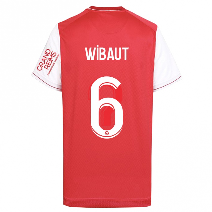 Herren Fußball Clara Wibaut #6 Rot Heimtrikot Trikot 2023/24 T-Shirt Luxemburg