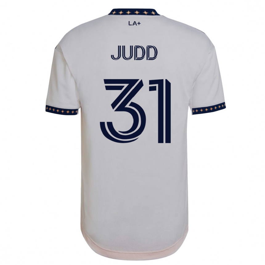 Herren Fußball Preston Judd #31 Weiß Heimtrikot Trikot 2023/24 T-Shirt Luxemburg